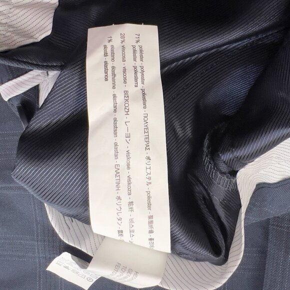 ZARA Girls Gray Plaid Trousers/Pants Size 11-12 NWT - Picture 7 of 9